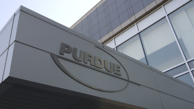 Purdue Pharmaceuticals in Stamford, Conn. is shown Tuesday, May 8, 2007. The drug maker has agreed to pay 19.5 million in a settlement with 26 states and the District of Columbia to settle complaints about the promotion of the drug OxyContin. (AP Photo/Douglas Healey).