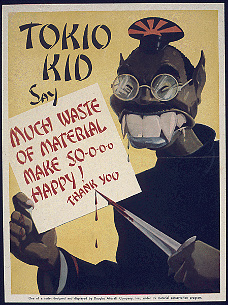 World_War_II_Patriotic_Posters_USA_Conservation_Tokio_Kid_SayLG