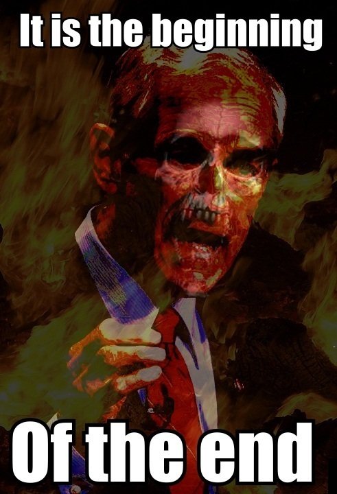 Ron Paul tried to save America... but not even his own son would listen.