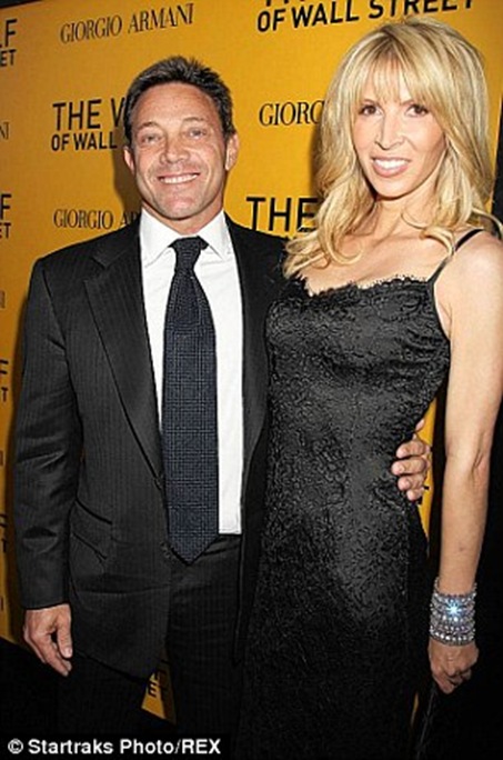 Jordan Belfort at the films premiere.