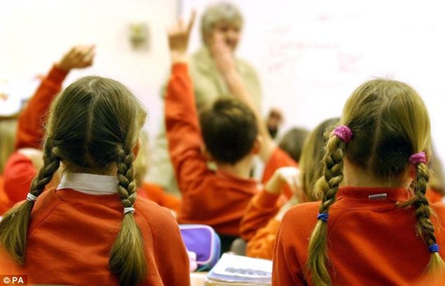 Six pupils aged just four or five were involved in a sexual act in school.