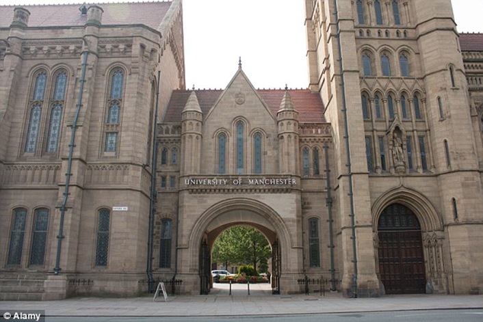 The women were attacked outside Manchester University.