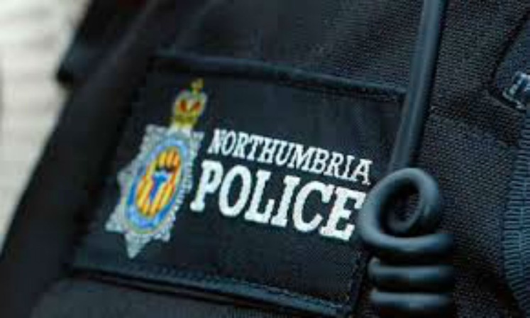 000 northumbria police logo on jumper