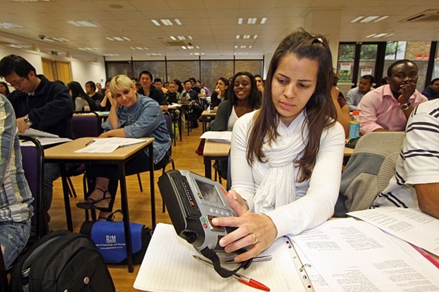 Fingerprint scanning devices are used in schools and colleges at canteens and to monitor attendance