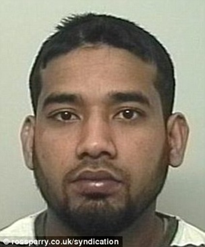 Mohammed Hussain, 28, pleaded guilty and has been jailed for six years and eight months
