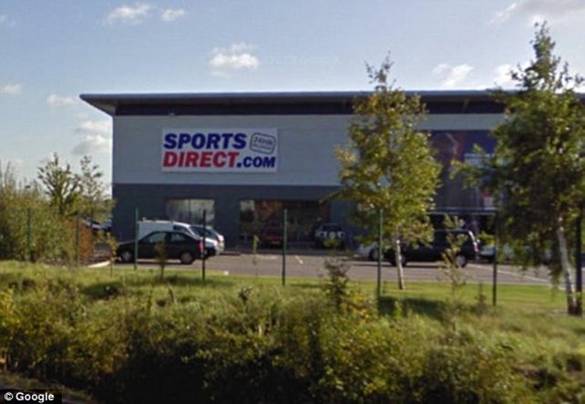 Police have launched an investigation after a newborn baby was apparently dumped in a ladies' toilet at a Sports Direct warehouse in Shirebrook, Derbyshire