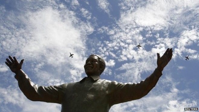 The statute intends to show that Nelson Mandela reached out to all South Africans