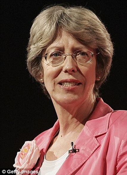 Former Health Secretary Patricia Hewitt. She was general secretary of the NCCL from 1974-1983