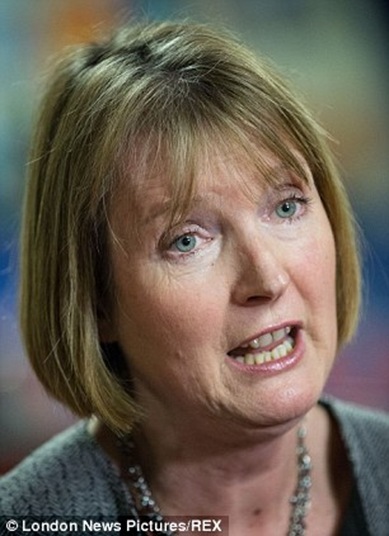 Harriet Harman who is now deputy Labour leader