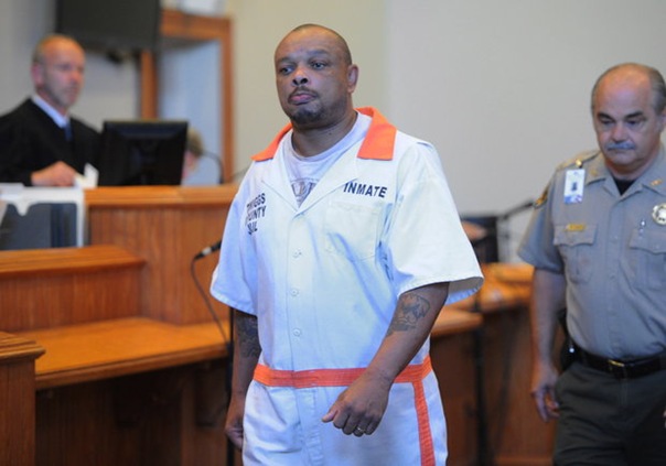 Marcus D. Hoskins, 46, leaves the courtroom