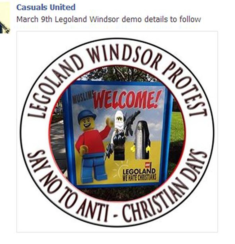 Neo-Nazi linked Casuals United have caused outrage with vile poster