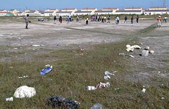 Phillipi Playing Field, Cape Town.