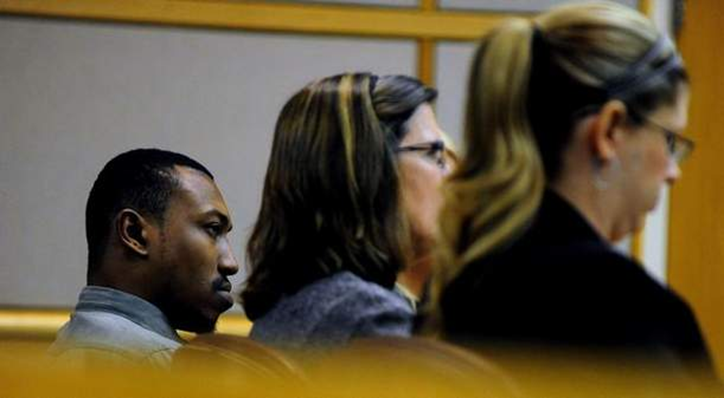 Thomas Frederick sits during the murder trial at the Pinellas County Criminal Justice Center in Clearwater