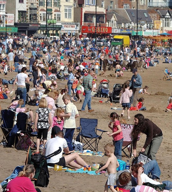 Many people would go holiday to places like Scarborough, because it did not involve leaving Yorkshire and crossing into another county