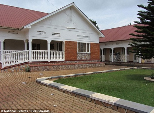 The luxury flats in Kampala, Uganda, that were built using the proceeds of the scam