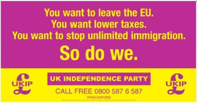 UKIP PICTURE FOR A LEAFLET