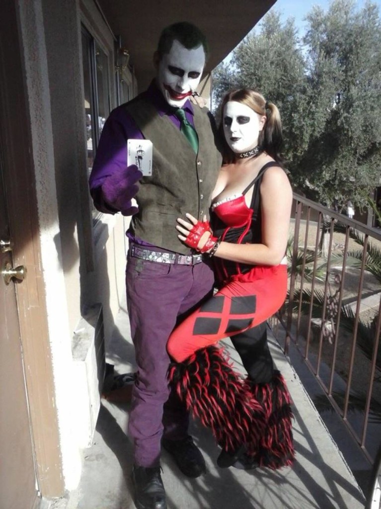 The killer couple dressed up as the murderous villains from Batman comics on a regular basis, apparently.