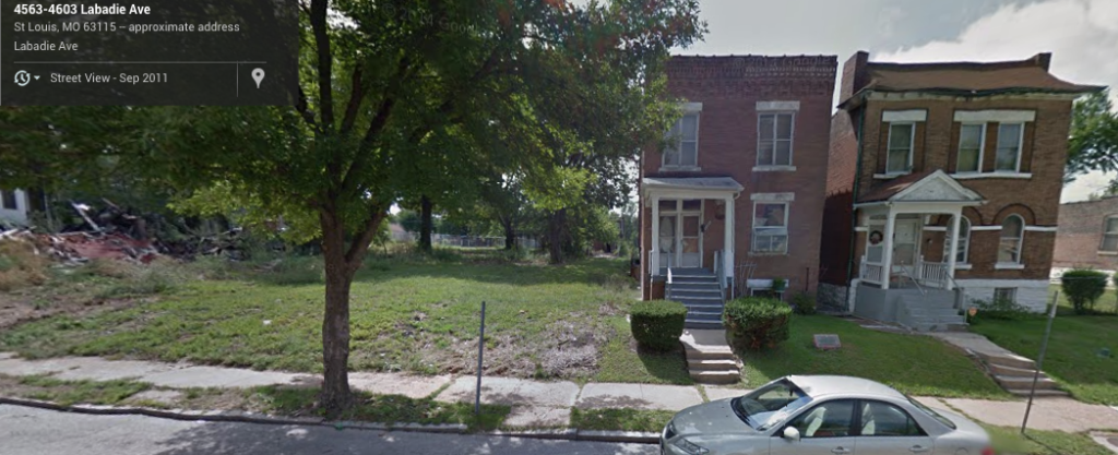 Google StreetView shows us the Shelley House (a National Historic Landmark) in 2014...