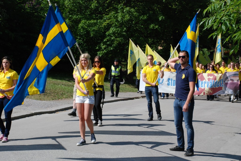 Sweden is rising above a flood of Jew tears.