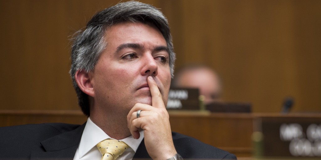 Cory Gardner: Another GOP snake who wants to Mexicanize your entire base with enemy doodz