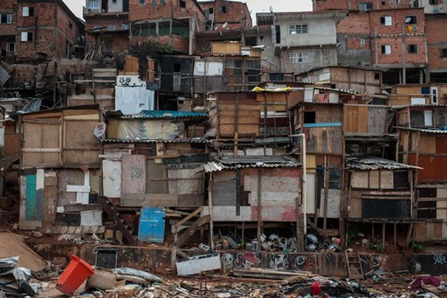 Favelas-in-Sao-Paulo-Brazil