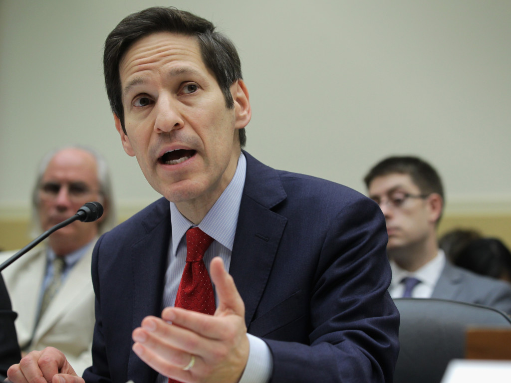 "How do I... infected all these goyims with African doom?" -Dr. Tom Frieden, Jew head of the CDC on his stupid plot to kill everyone
