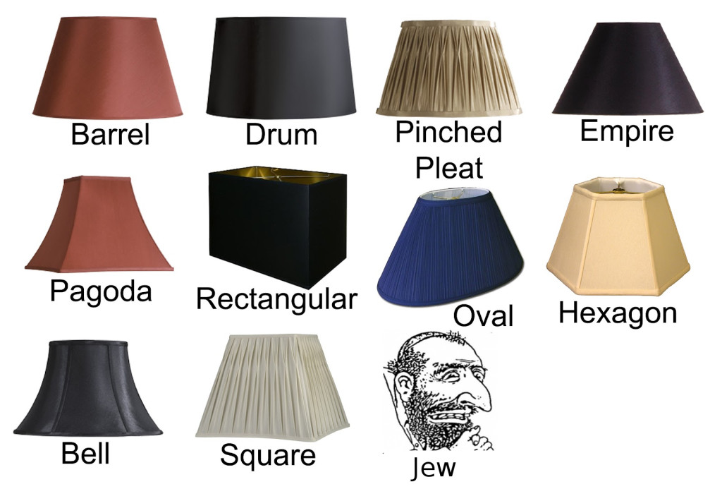 Six million le lampshades made on le trains.  Now require le shekels.