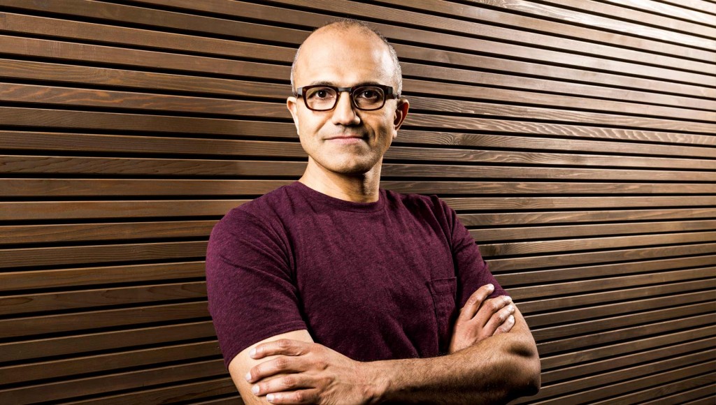 Microsoft CEO Satya Nadella.  He's from India.