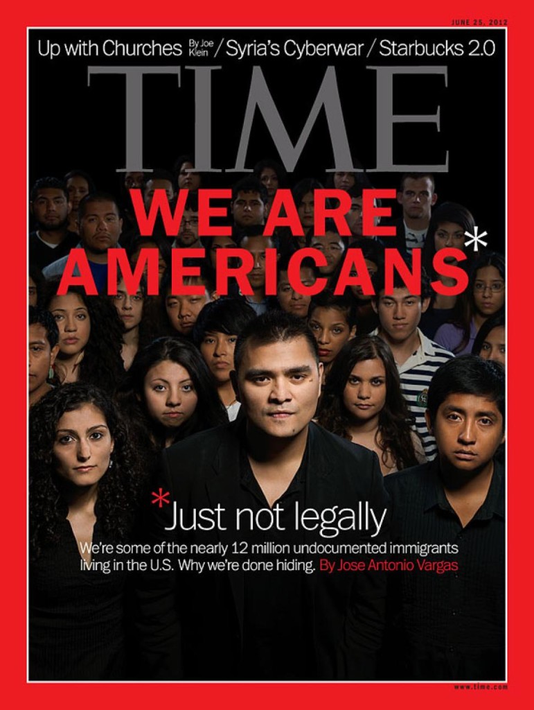 Naim was featured in this issue of Time, which celebrated America being invaded and conquered by subhumans from everywhere.