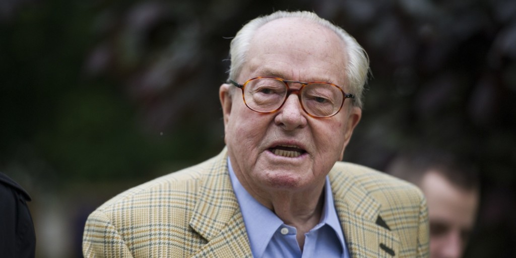 Jean-Marie Le Pen, founder of Front National and honorary President