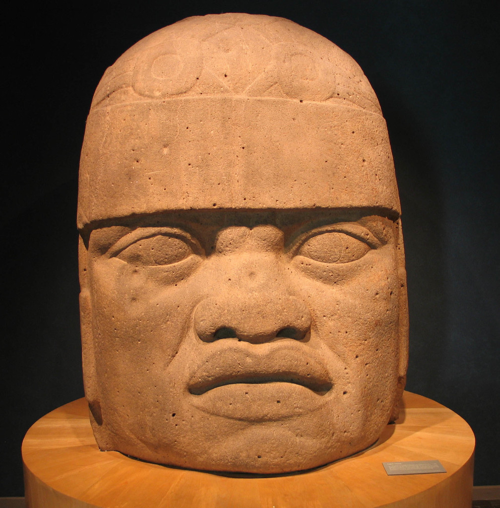 This is an Olmec Head