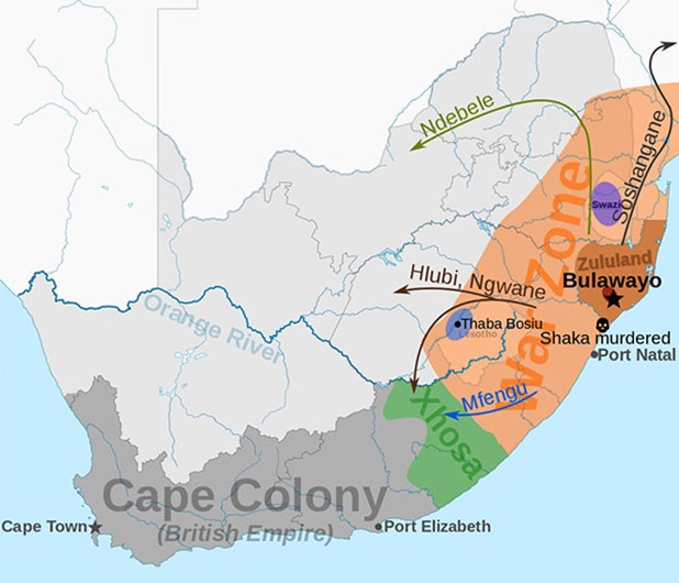 Shakas_Empire_map