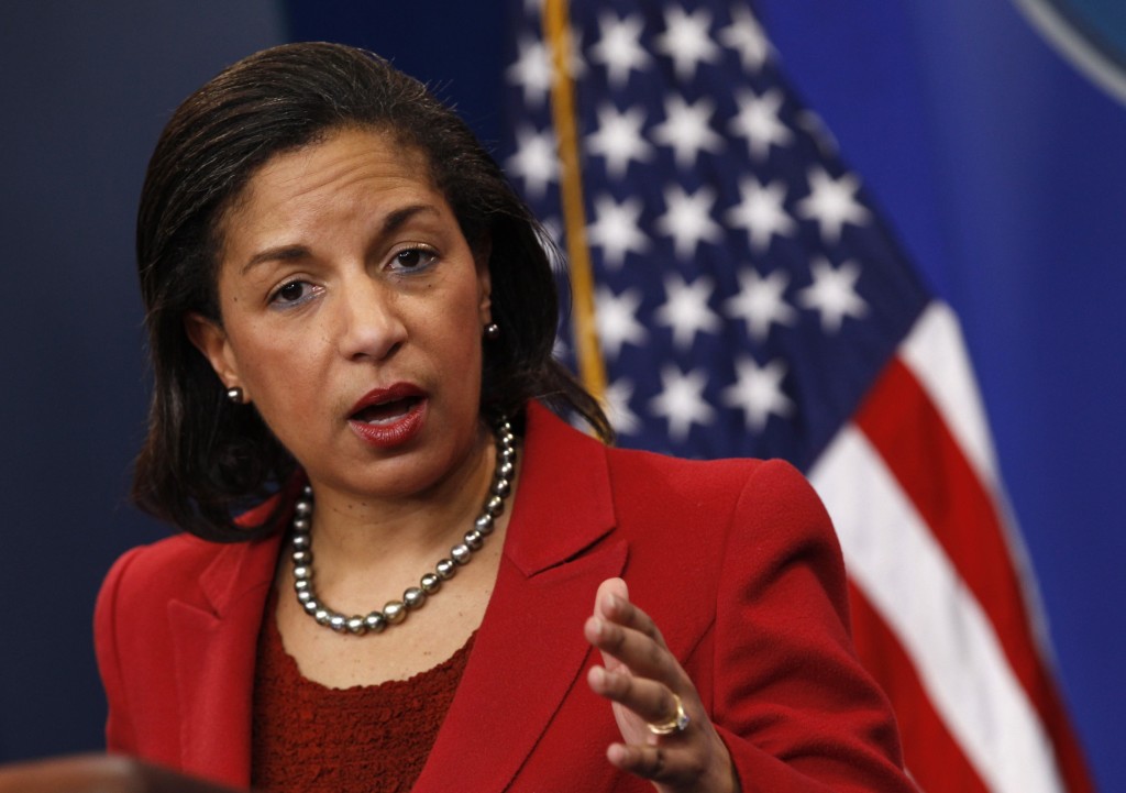 Susan Rice.  More like Susan Cornbread, amirite?  Nappy hoe was named after the wrong carbohydrate staple food.