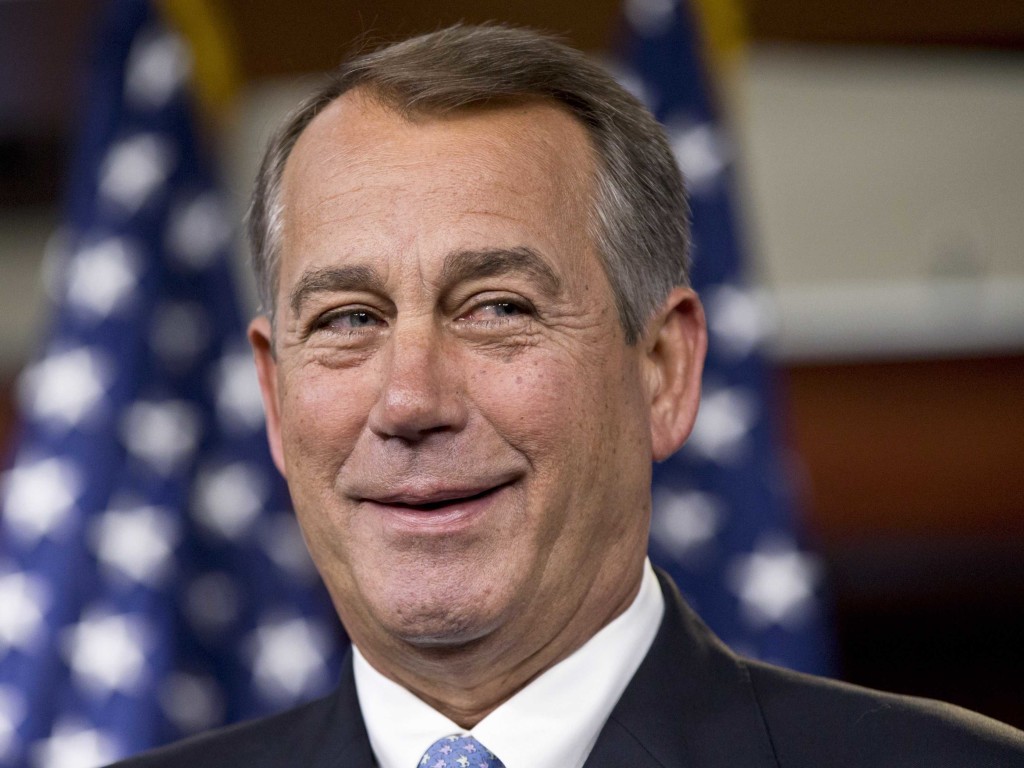 John Boehner's boner face