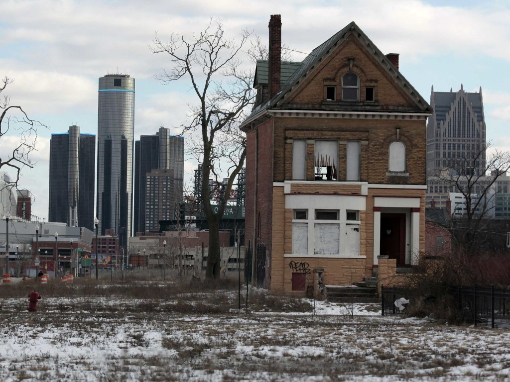 When White people left Detroit, they did violent home invasions of all the Blacks and stole their fortunes.  This is why Detroit is so poor.  The White-owned media covers it up.