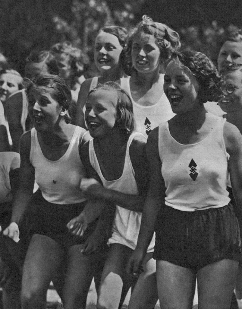 In Nazi Germany, all the girls were Nazis...