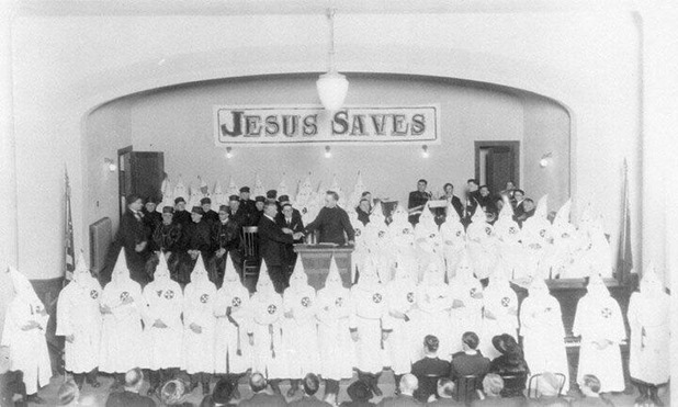 Klu Klux Klan in Church