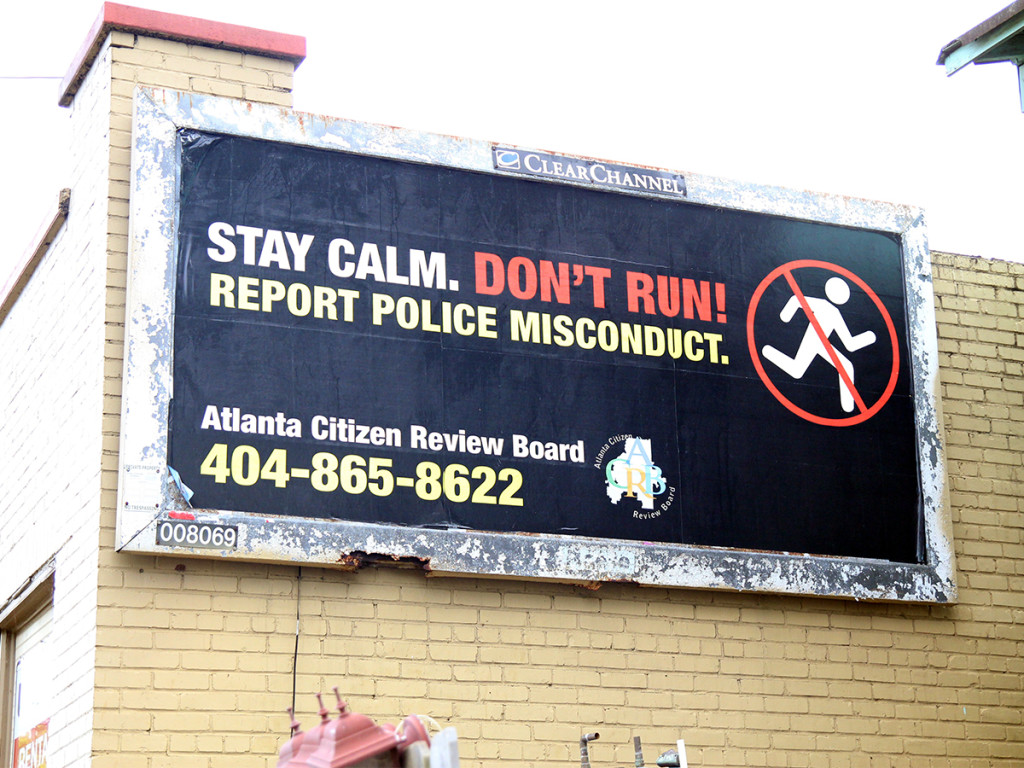 Life in "The City too busy to Hate": where black people put the lives of black criminals above those trying to maintain law and order in Atlanta