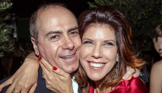 Get a room, kikes: Judy Nir Mozes Shalom and her husband, Interior Minister Silvan Shalom