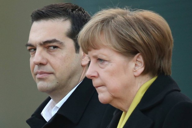 Rumor has it Jabba the Merkel threatened to have him frozen in carbonate.