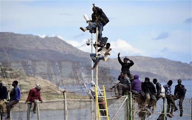 Morocco has protected the Spanish border simply because they don't want Blacks traveling through their country to Europe.