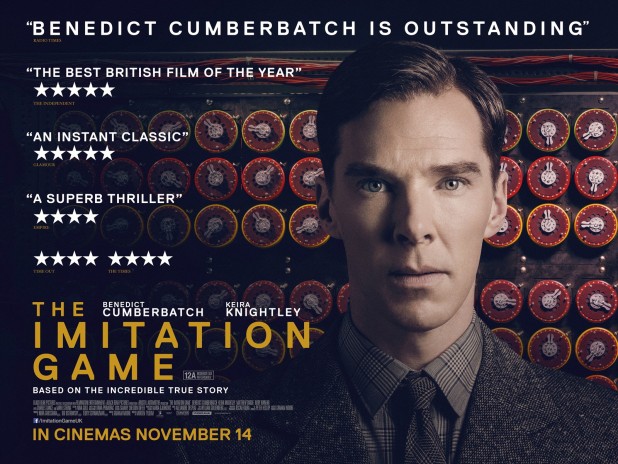 UK poster artwork for THE IMITATION GAME, in cinemas November 14th.