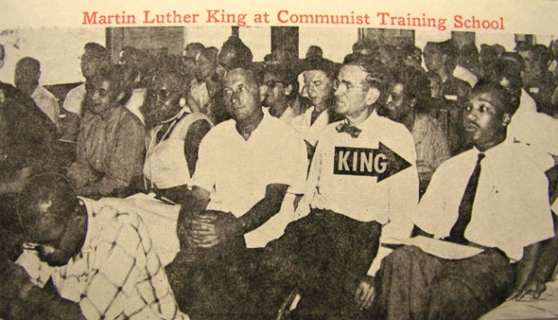 King at Jewish communism school