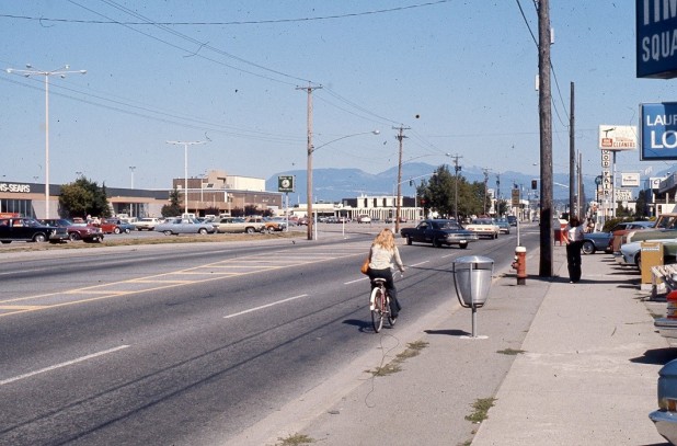 No.3 Road in the 1970s shows a quiet street by today's standards.