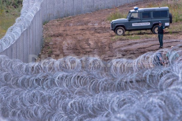 Another comparison - if you can't afford a gigantic cement wall - is the Bulgarian fence.