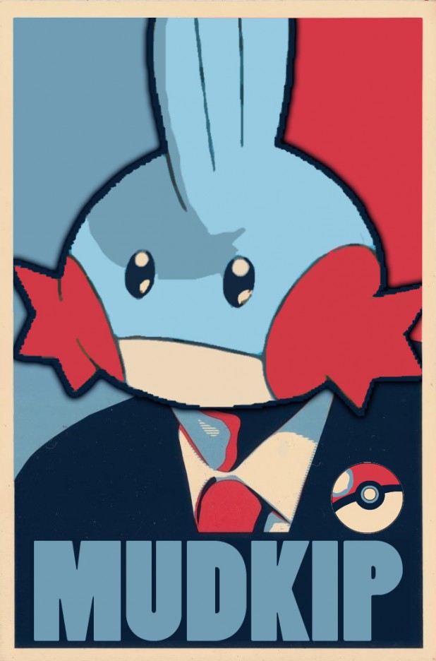 Neo-Nazis have recently endorsed Mudkips for President.