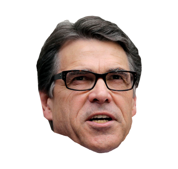 rick perry head