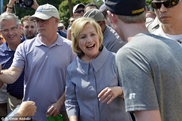 The fact that in the midst of all of this, this woman has the nerve to go around and give speeches about welfare reform and health plans and racist cops and whatever other crap no one cares about proves, definitively, that she is criminally insane. I honestly believe this will be a valid legal defense.