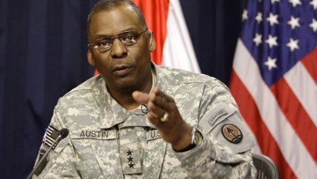 Lloyd J. Austin, actual head of Centcom, running operations in the Middle East