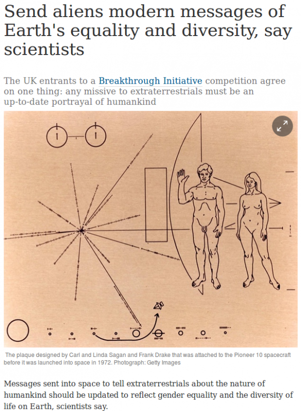 Actual article which was literally published in The Guardian